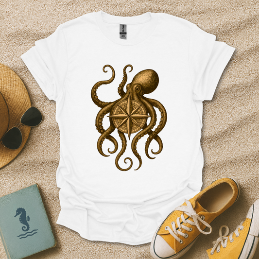 Compass Octopus T-Shirt