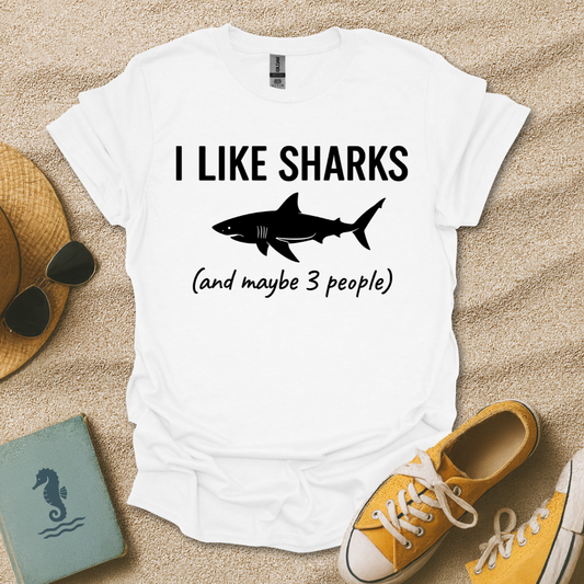 I Like Sharks T-Shirt