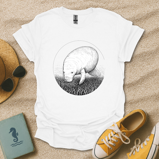 Grazing Manatee T-Shirt