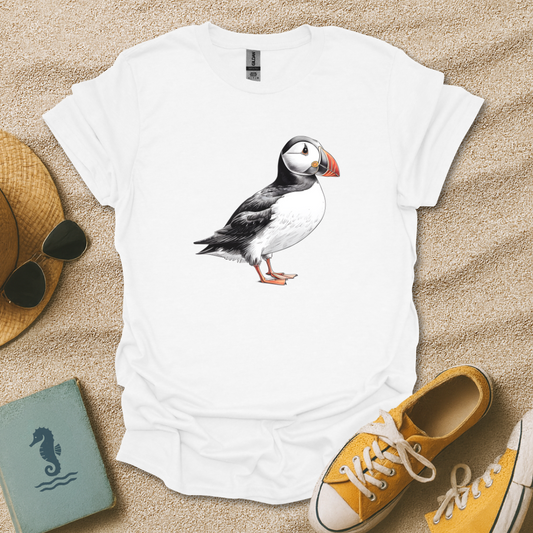 Detailed Puffin T-Shirt