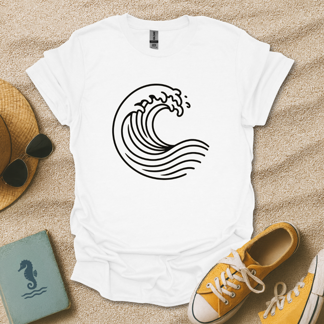 Minimalist Wave T-Shirt
